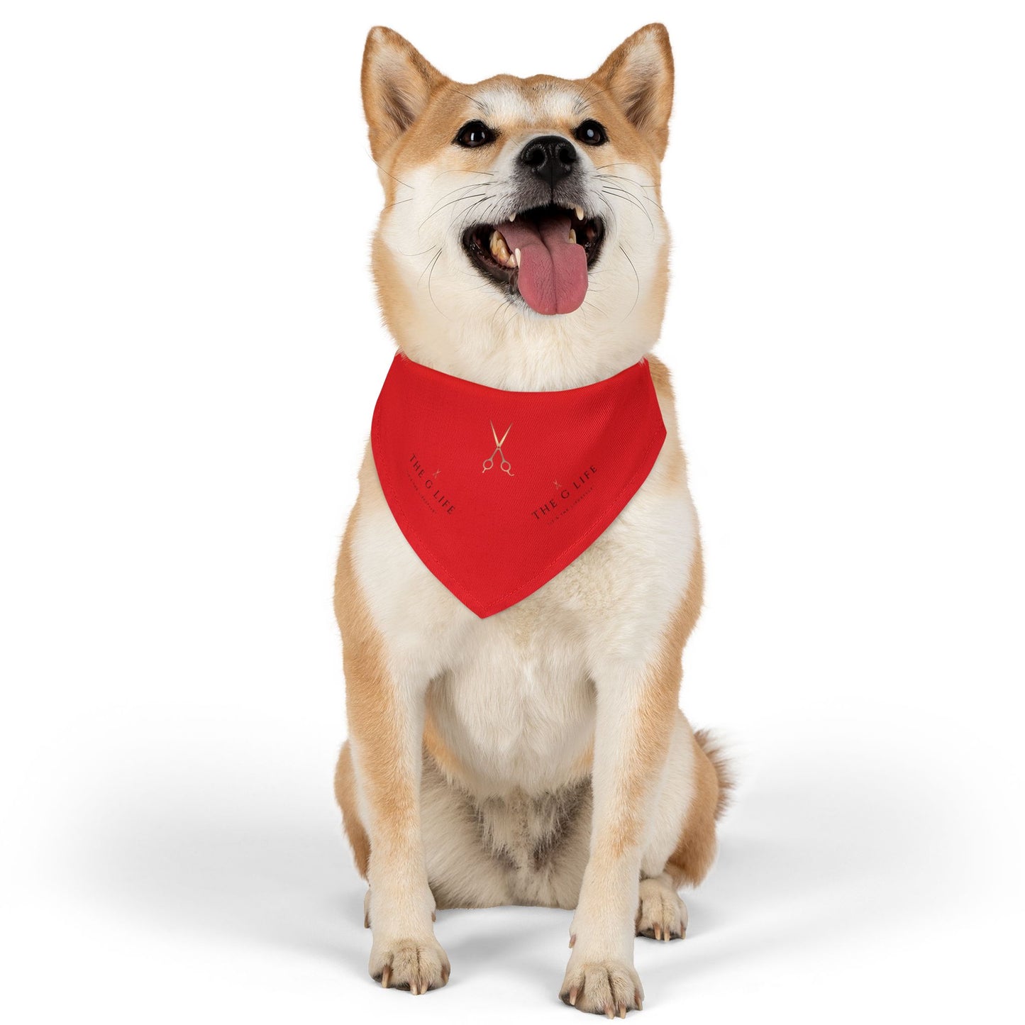 TGL - Stylish Pet Bandana Collar (RED)