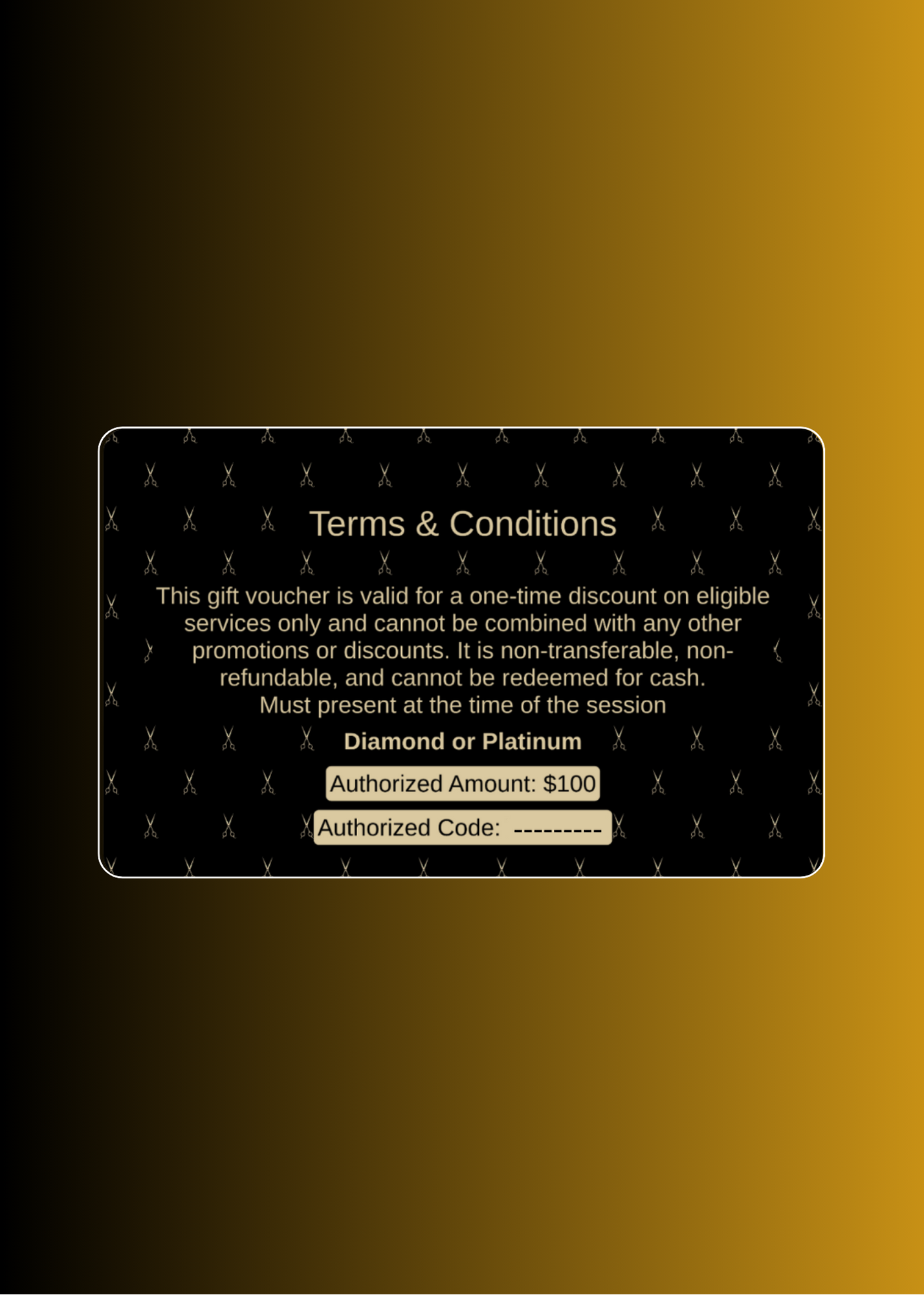 THE G-ift Card (Physical)