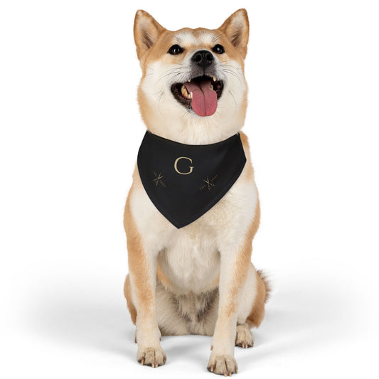TGS - Stylish Pet Bandana Collar (Black)