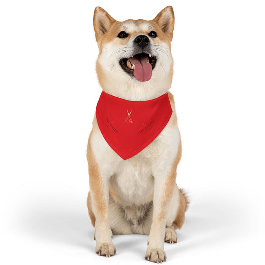 TGL - Stylish Pet Bandana Collar (RED)