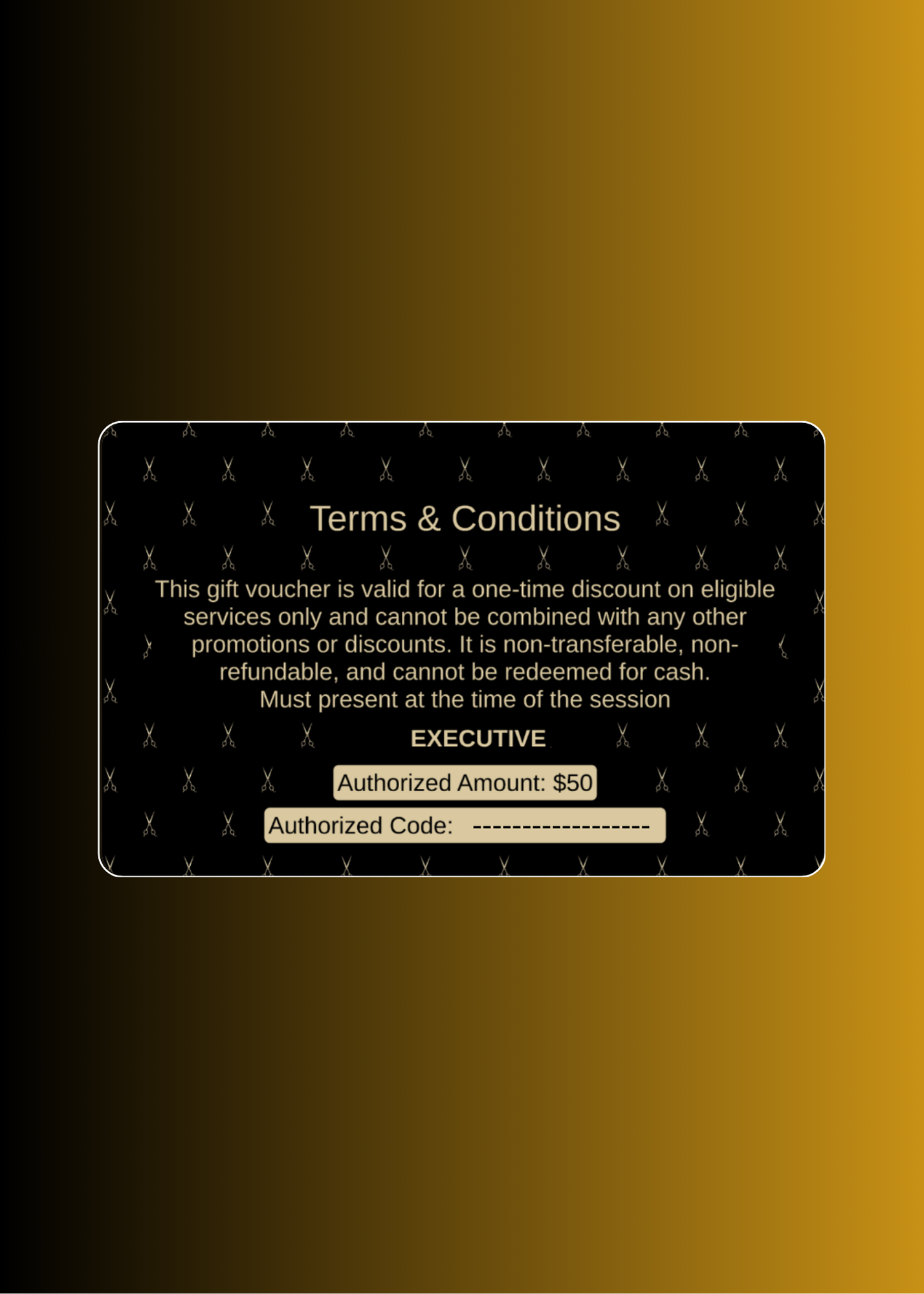 THE G-ift Card (Physical)